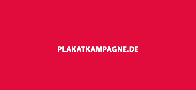 Logo Plakatkampagne